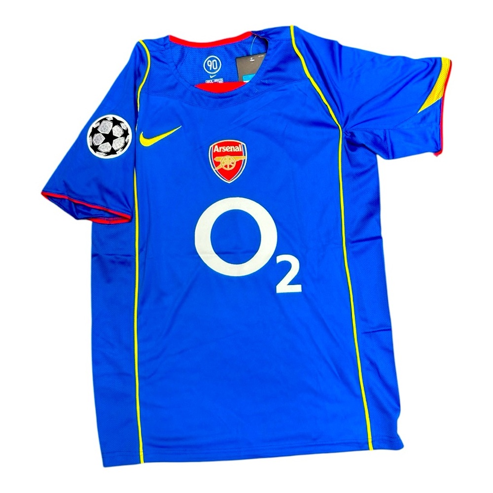 2004/05 Arsenal retro vintage kit. Thierry Henry soccer football jersey. NWT